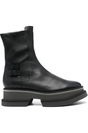 Robert Clergerie Platform sole leather ankle boots