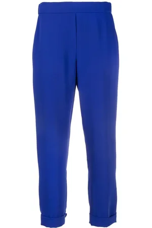 P.A.R.O.S.H. Elasticated-waist tapered trousers