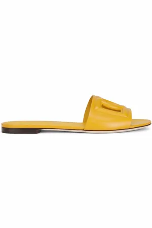 Dolce & Gabbana DG Logo leather sandals