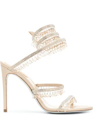 RENE CAOVILLA Crystal-embellished sandals