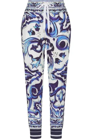 Dolce & Gabbana Majolica-print track pants