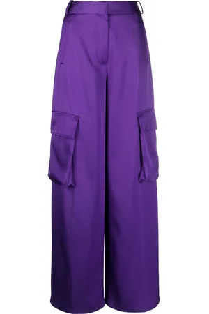 VERSACE Wide-leg cargo trousers