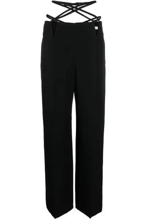 DION LEE V-Wire straight-leg trousers