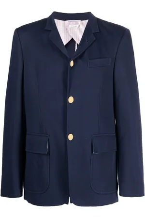 Thom Browne RWB-stripe tailored blazer