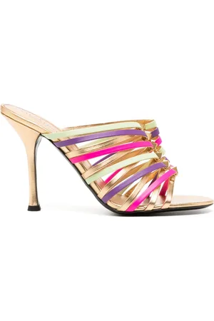 VALENTINO GARAVANI Strappy 100mm stiletto mules
