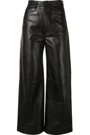 Proenza Schouler High-waist leather culottes
