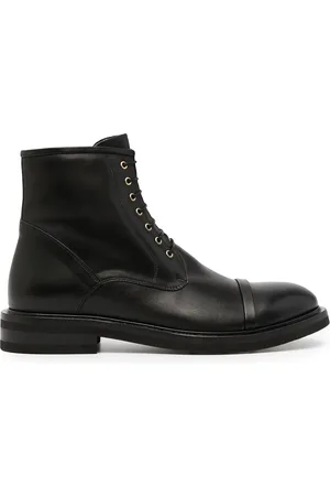 MALONE SOULIERS Bryce leather lace-up boots