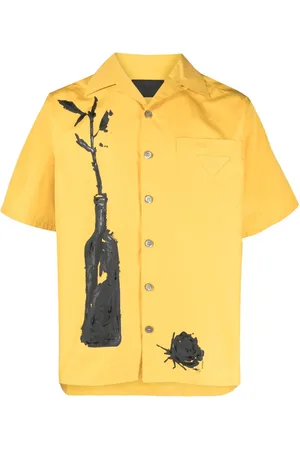 Prada Graphic-print short-sleeve shirt