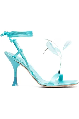 3Juin Kimi feather-detail sandals