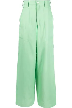 Stella McCartney High-waisted wide-leg trousers