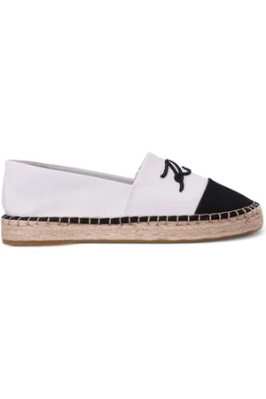 Karl Lagerfeld Logo-embroidered espadrilles