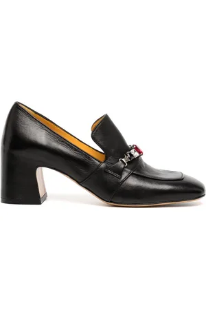 Madison.Maison 70mm crystal-embellished loafers