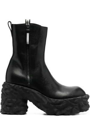 Premiata 110mm zip-up chunky leather boots