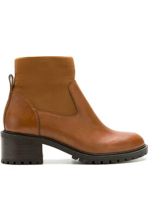 Sarah Chofakian Leather Melrose boots