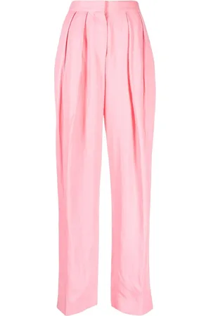 Stella McCartney Pleated wide-leg trousers