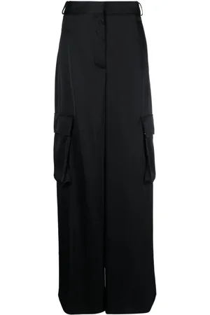 VERSACE Wide-leg cargo trousers