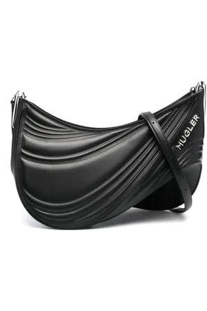 MUGLER Spiral Curve 01 shoulder bag