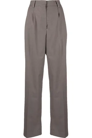 Rokh Pressed-crease tailored trousers