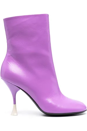 3Juin 100mm leather ankle boots
