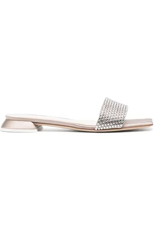 3Juin Rhinestone-embellished open-toe sandals