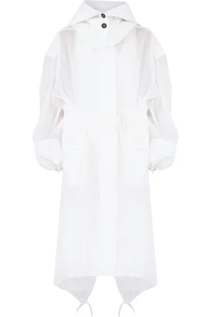 Salvatore Ferragamo Unlined organza trench