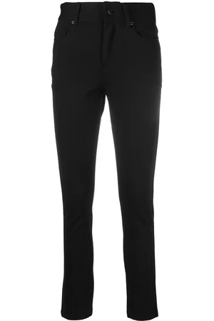 DKNY High-waisted cropped trousers