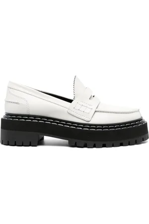 Proenza Schouler Platform leather loafers