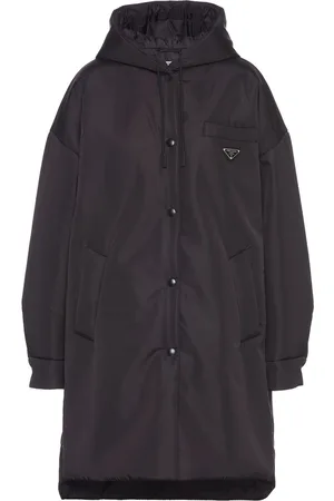 Prada Light Re-Nylon triangle-logo raincoat