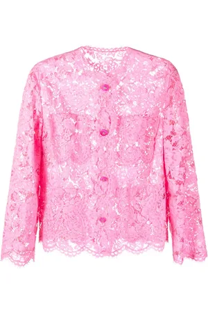 Dolce & Gabbana Scalloped lace jacket