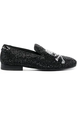 Philipp Plein Skull Bones moccasins
