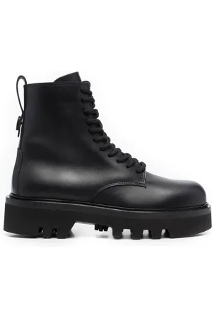 Furla Lace-up leather boots