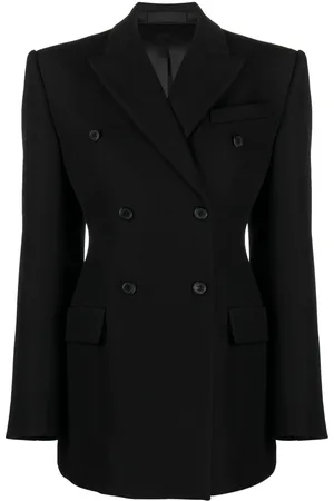 WARDROBE.NYC Contour double-breasted blazer
