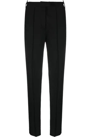 Nensi Dojaka Cut-out detailing slim-fit trousers