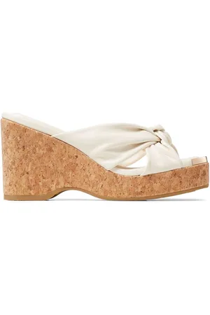 Jimmy Choo 95mm Avenue wedge sandals