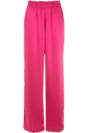 Olympiah Elasticated wide-leg trousers