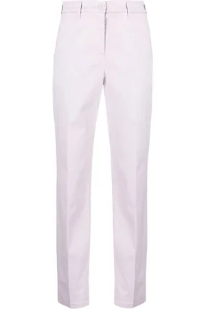 Jacob Cohen Cropped lyocell-blend trousers