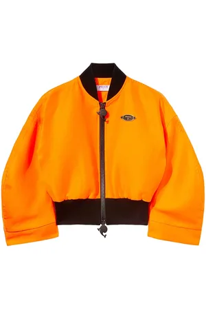 Puccini Logo-plaque puffy bomber jacket