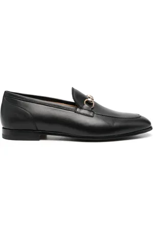 Scarosso Buckle-detail leather loafers