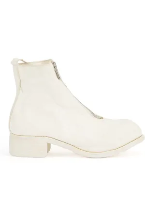 GUIDI Front-zip ankle boots