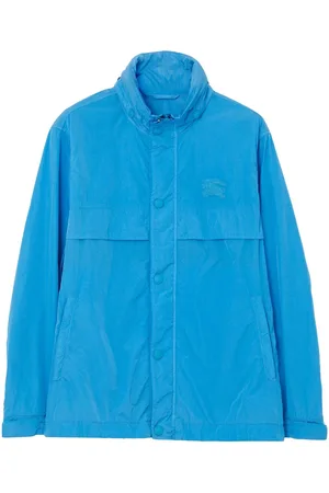 Burberry EKD concealed-hood windbreaker