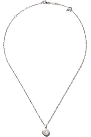 Chopard 18kt white gold Happy Diamonds Icons pendant necklace