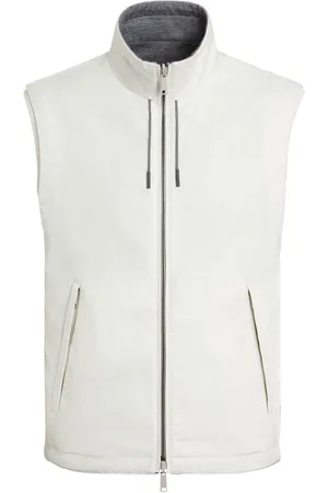 Ermenegildo Zegna Reversible zip-up vest