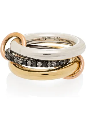 SPINELLI KILCOLLIN 18kt yellow Libra diamond ring