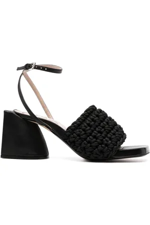 Nº21 Braided high-heel sandals