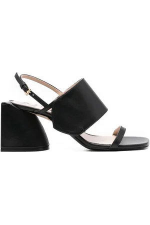 Nº21 Wide-strap 75mm sandals