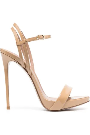 LE SILLA Gwen 120mm patent leather sandals