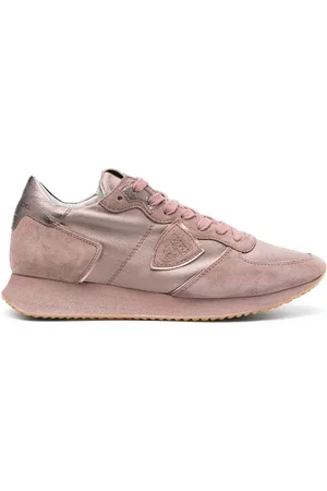 Philippe model TRPX suede low-top sneakers