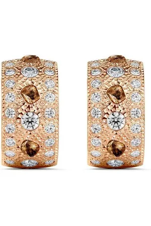 De Beers 18kt rose gold Talisman diamond earrings
