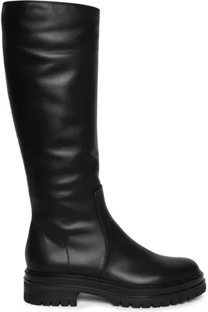 Gianvito Rossi Knee-length leather boots