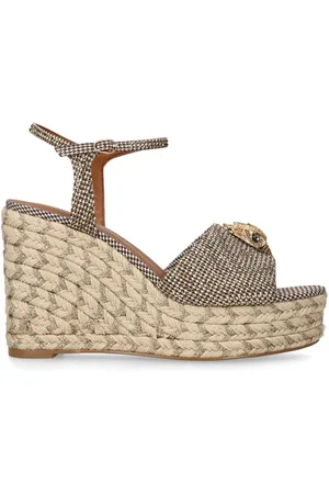 Kurt Geiger Kensington 105mm crystal-embellished espadrilles